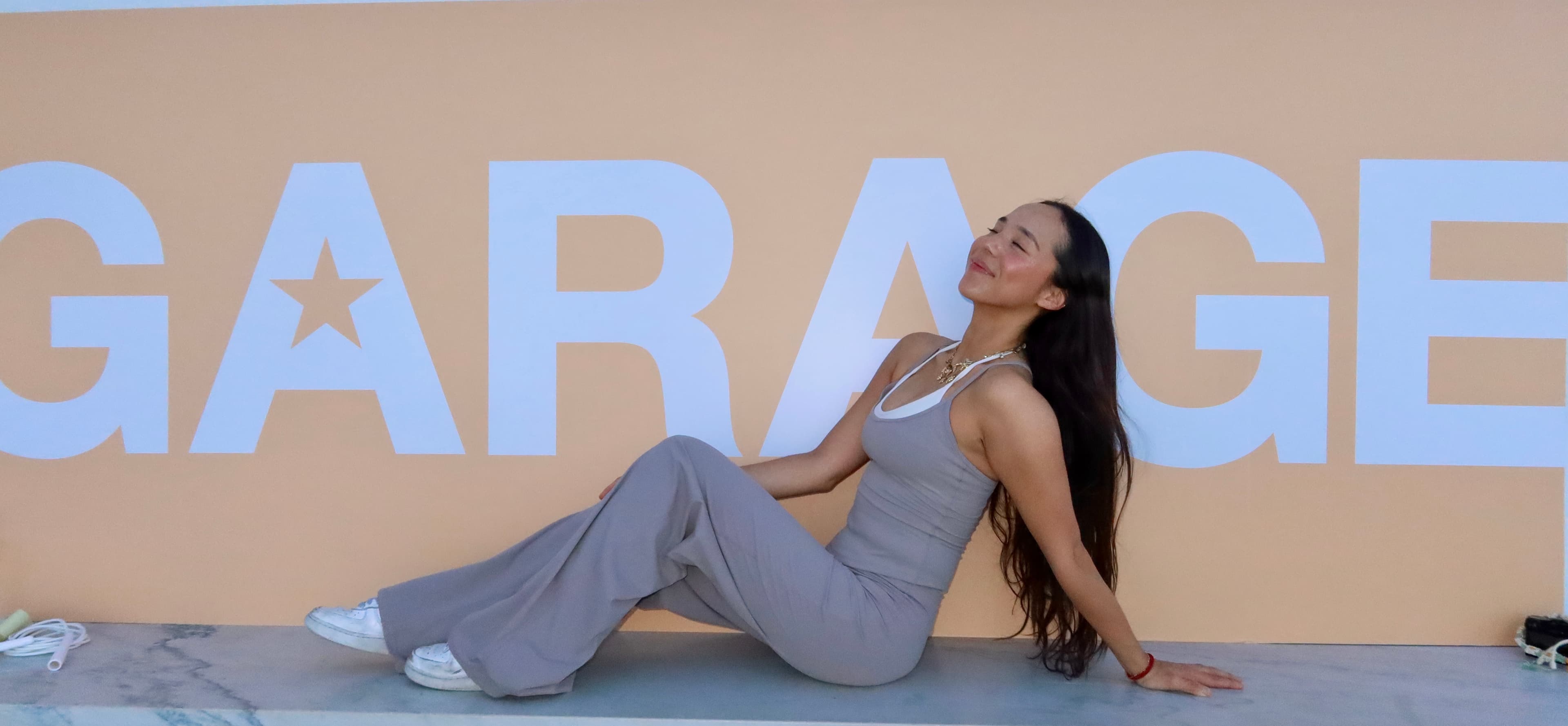 Ayumi Matsumoto — garage wall